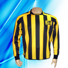100% Polyester Man′s Long Sleeve Soccer Jersey